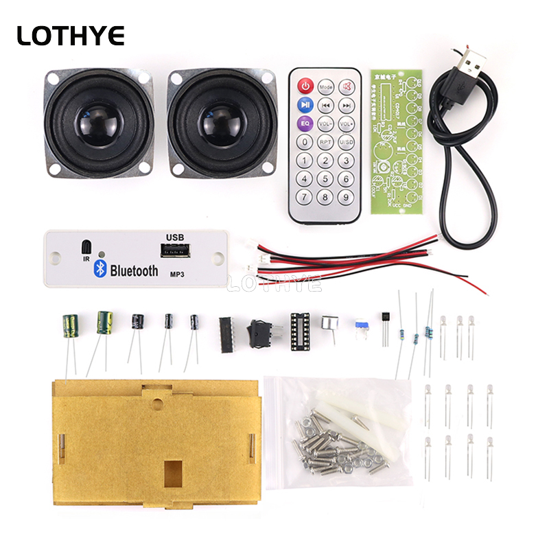 Diy Electronics Gadget - Mini Amplifier Audio Bluetooth 3W*2 Speaker