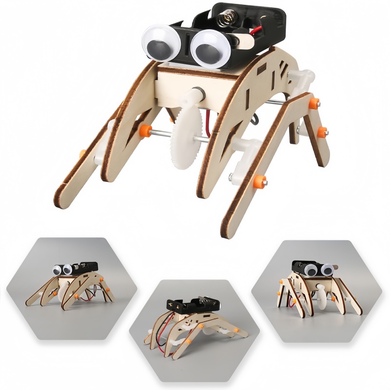 Diy Robot Electronics Kit - Diy Handmade Walking Spider Robot Bionic