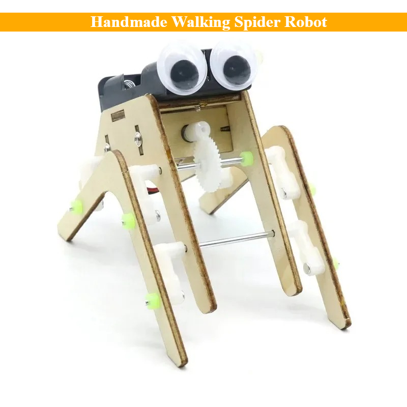 Diy Robot Electronics Kit - Imagination DIY Handmade Walking Spider Robot