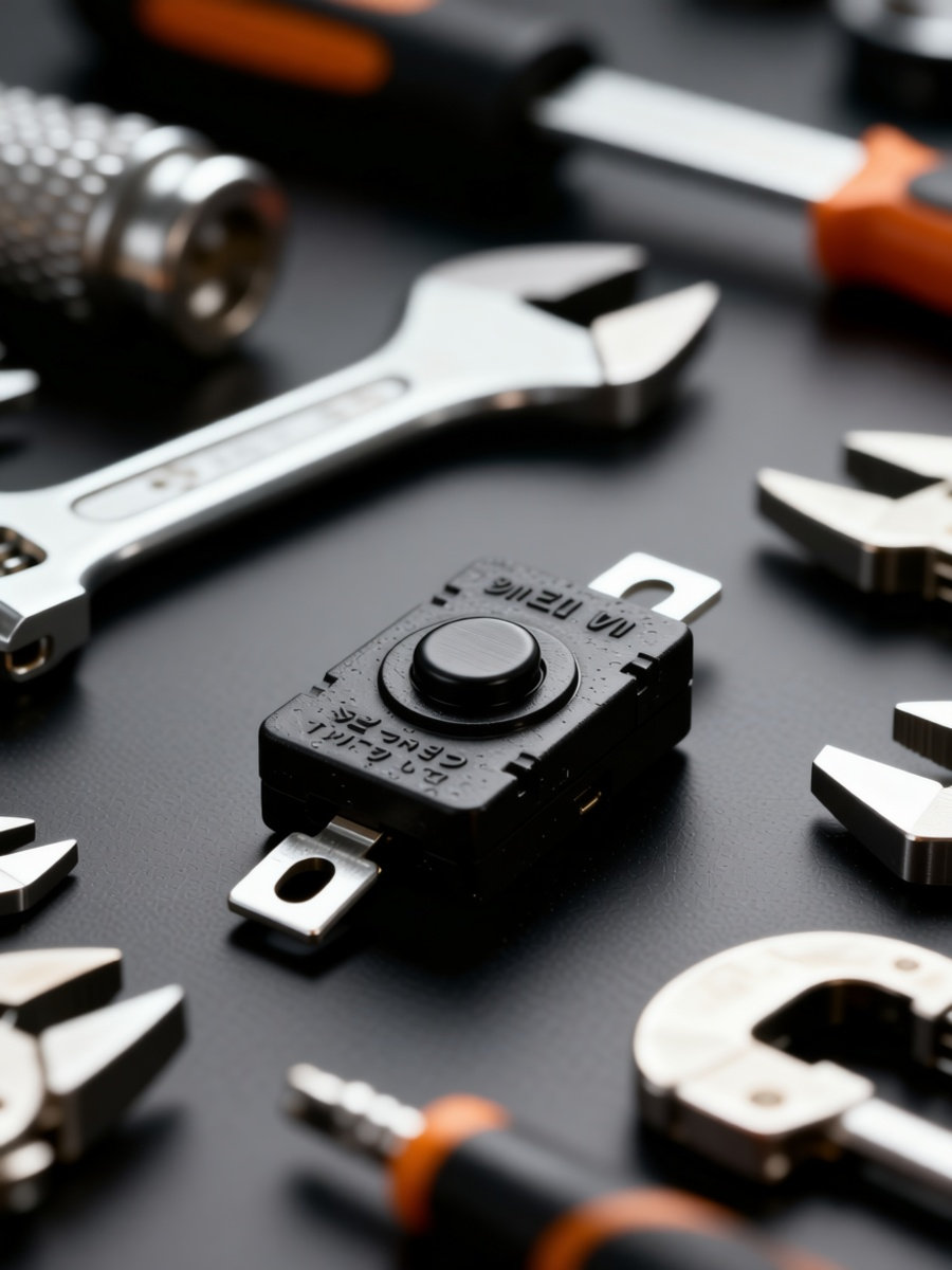 Diy In Electronics - 20Pcs Battery Box Switch Self-Locking Push