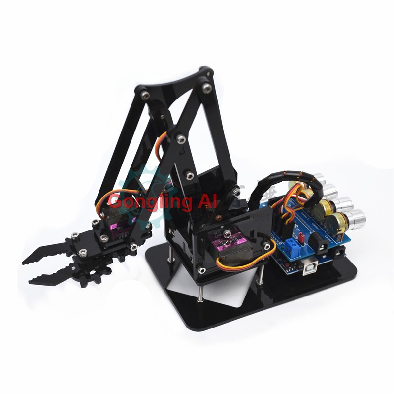 Diy Robot Electronics Kit - STEM 4 DOF Robot Arm Servo