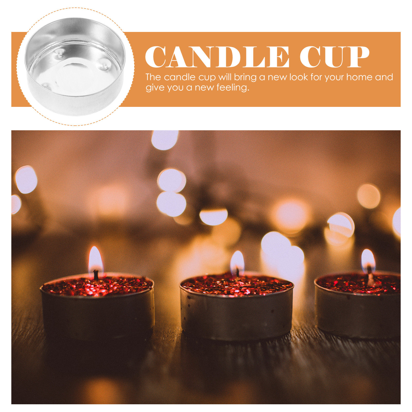 Diy In Electronics - 30Pcs Electronic Tealight Cups Simple Metal