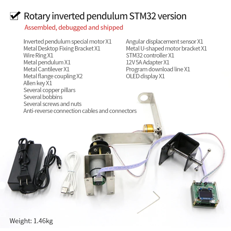 Diy Robot Electronics Kit - IP570 Rotating Inverted Pendulum For Arduino