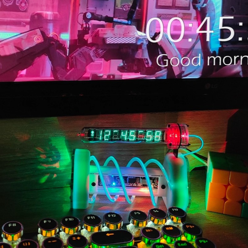 Room Design Clock Bedside Tabl - Diy Electronics Table ulasan dan harga