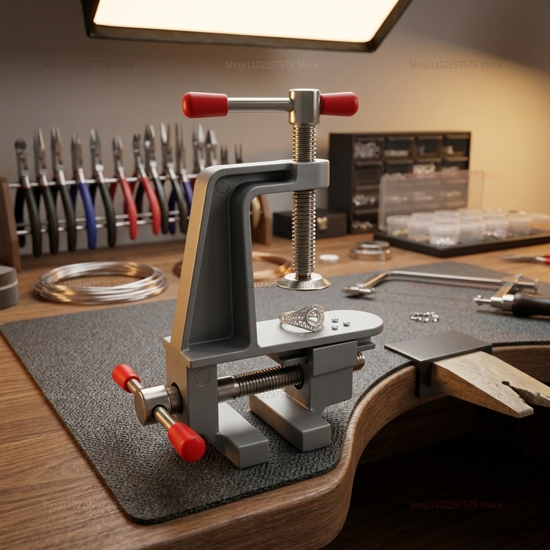 Aluminum Mini Table Bench Vice - Diy Electronics Table ulasan dan harga