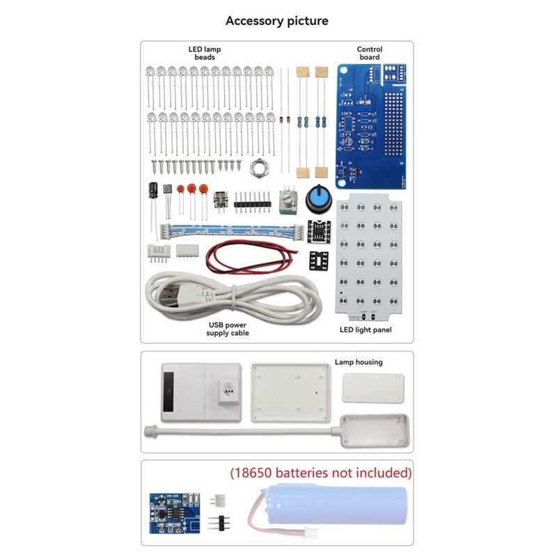 AYHF NE555 PWM Circuit LED Dim - Diy Electronics Table ulasan dan harga