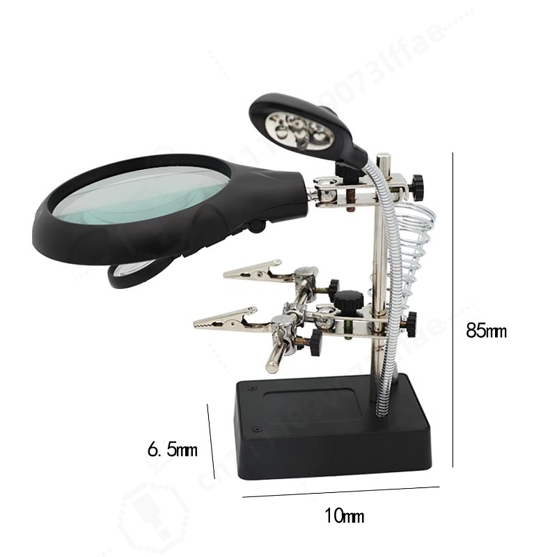 10X Welding Magnifying Glass L - Diy Electronics Workbench ulasan dan harga