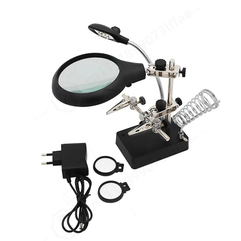 10X Welding Magnifying Glass L - Diy Electronics Workbench ulasan dan harga