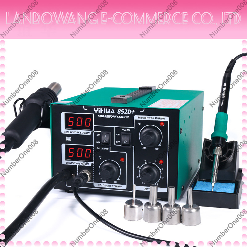 852D+ 2-in-1 Digital Hot Air R - Hot Air Rework Station ulasan dan harga