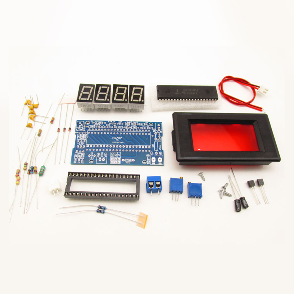 ICL7107 Voltmeter DIY Kit Part - Diy Electronics Gadget ulasan dan harga