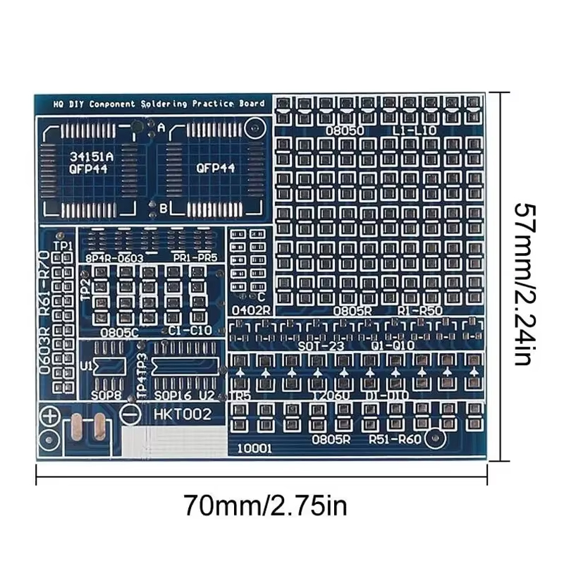 02 Patch Components Electronic - Diy Electronics Workbench ulasan dan harga