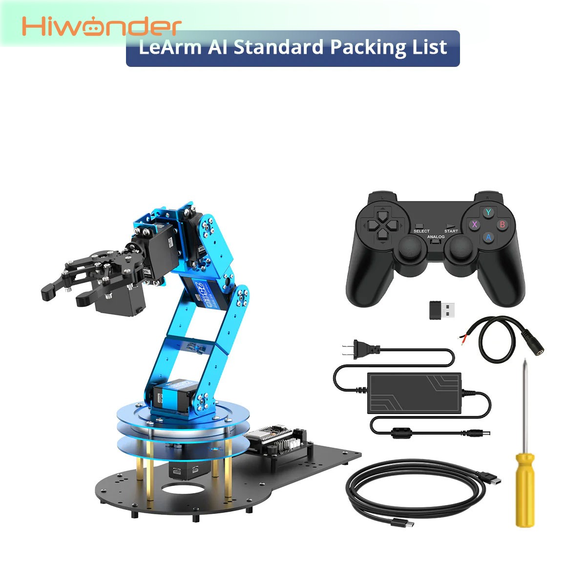 Hiwonder LeArm 6DOF Robot Arm  - Diy Robot Electronics Kit ulasan dan harga