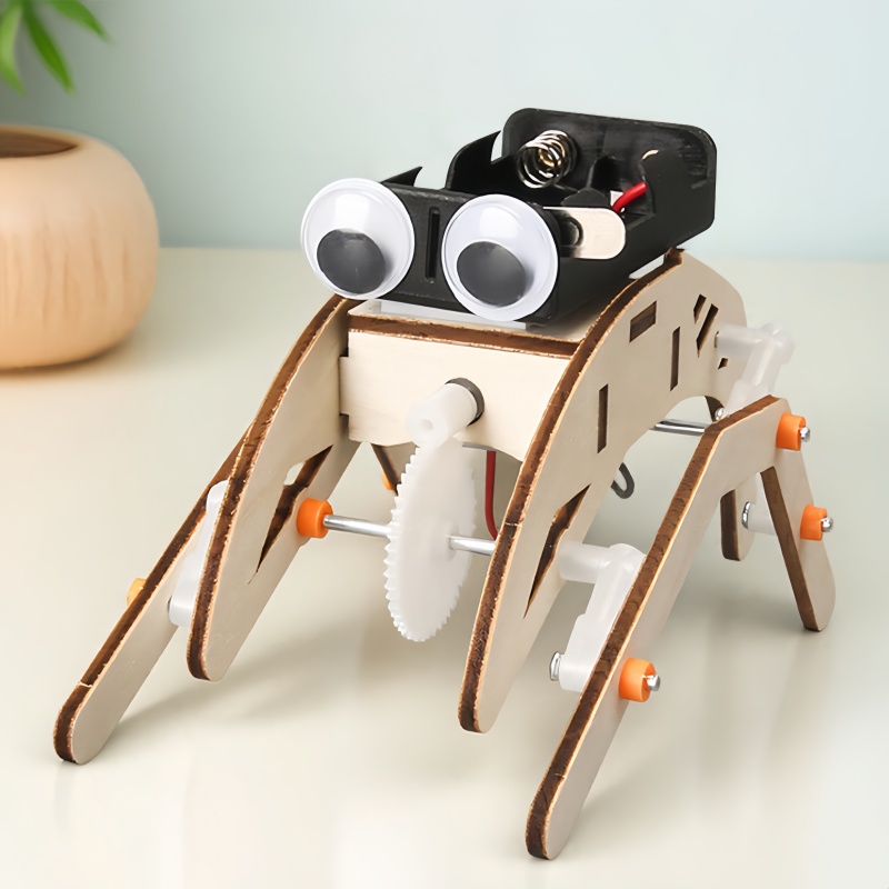 Diy Handmade Walking Spider Ro - Diy Robot Electronics Kit ulasan dan harga