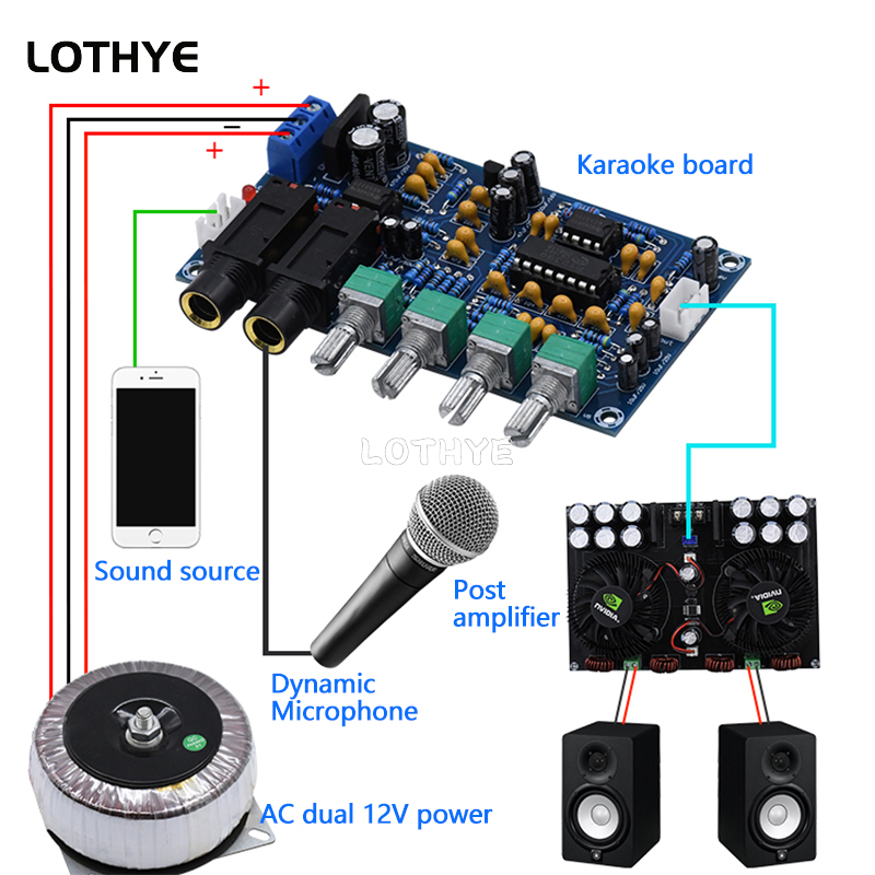 PT2399 Microphone Amplifier Bo - Diy Electronics Circuits ulasan dan harga