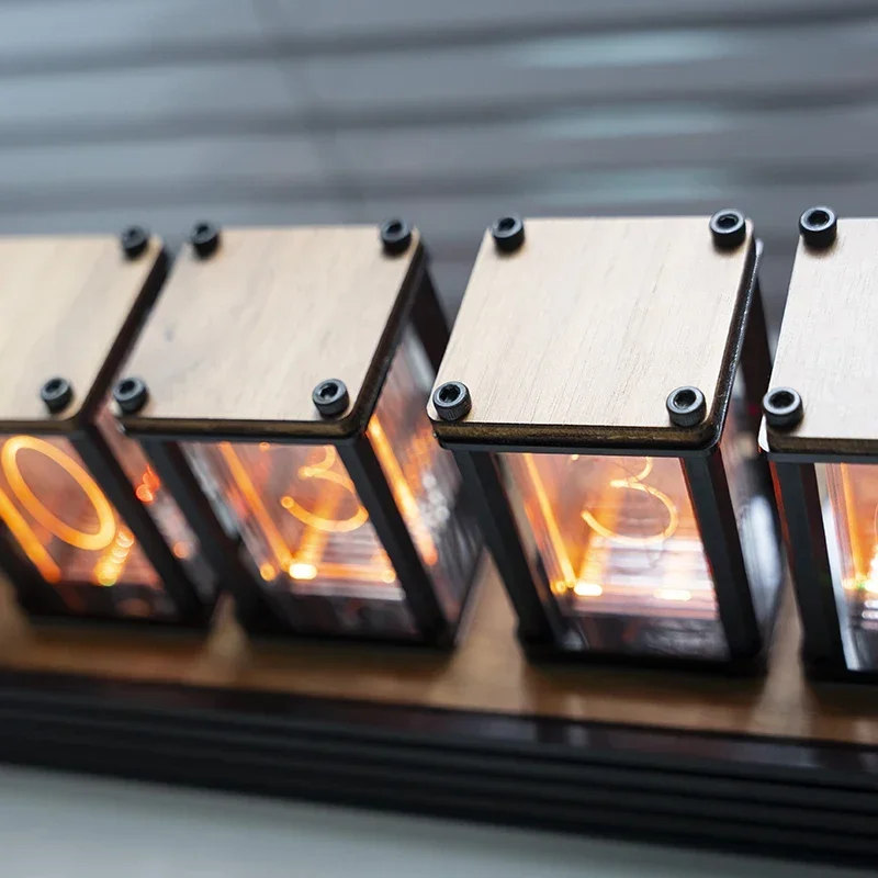 Luxury Nixie Glow Tube Clock W - Diy Electronics Table ulasan dan harga