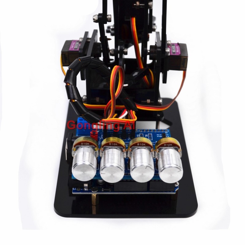 STEM 4 DOF Robot Arm Servo SG9 - Diy Robot Electronics Kit ulasan dan harga