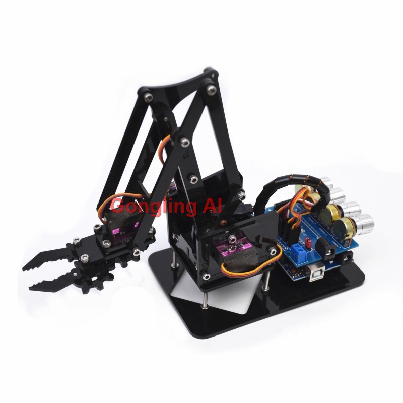 STEM 4 DOF Robot Arm Servo SG9 - Diy Robot Electronics Kit ulasan dan harga