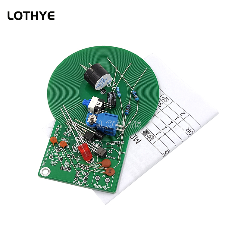 DC 3V-5V Metal Detector Kit DI - Diy Electronics Gadget ulasan dan harga