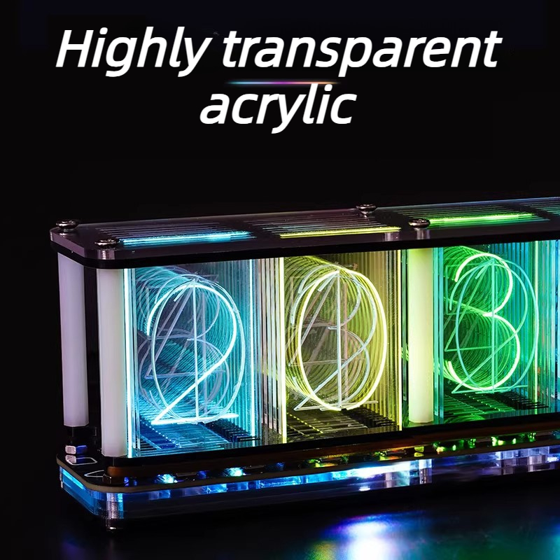 Glow Tube Clock Kit DIY Electr - Diy Electronics Table ulasan dan harga
