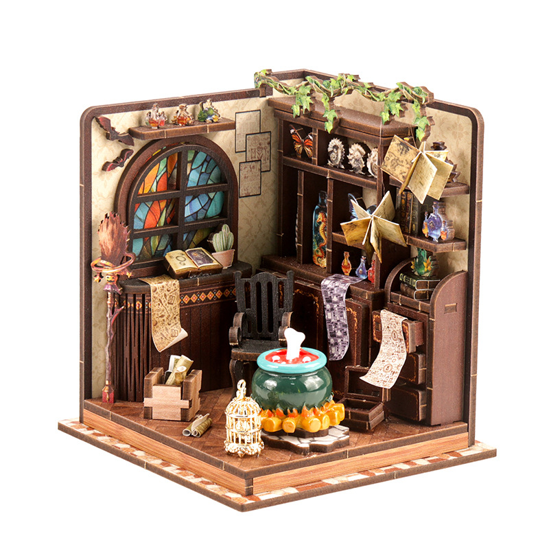 DIY Wooden Miniature Model Kit - Diy Electronics Housing ulasan dan harga