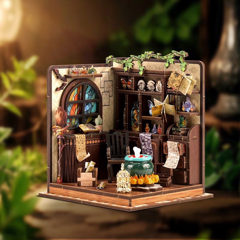 DIY Wooden Miniature Model Kit - Diy Electronics Housing ulasan dan harga