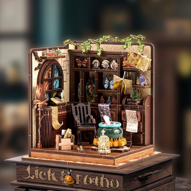 DIY Wooden Miniature Model Kit - Diy Electronics Housing ulasan dan harga