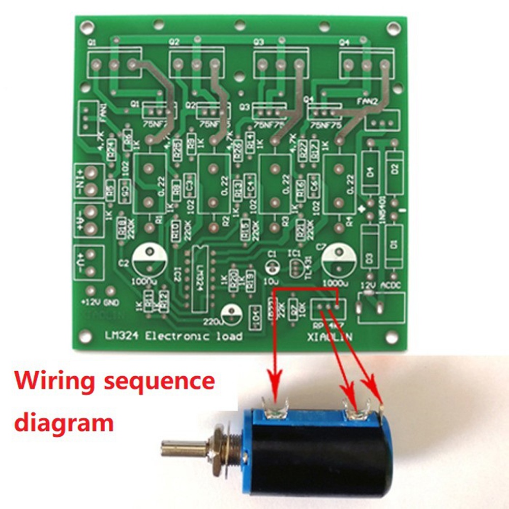 ABIY-DIY Kits 150W 10A Battery - Diy Electronic Load ulasan dan harga